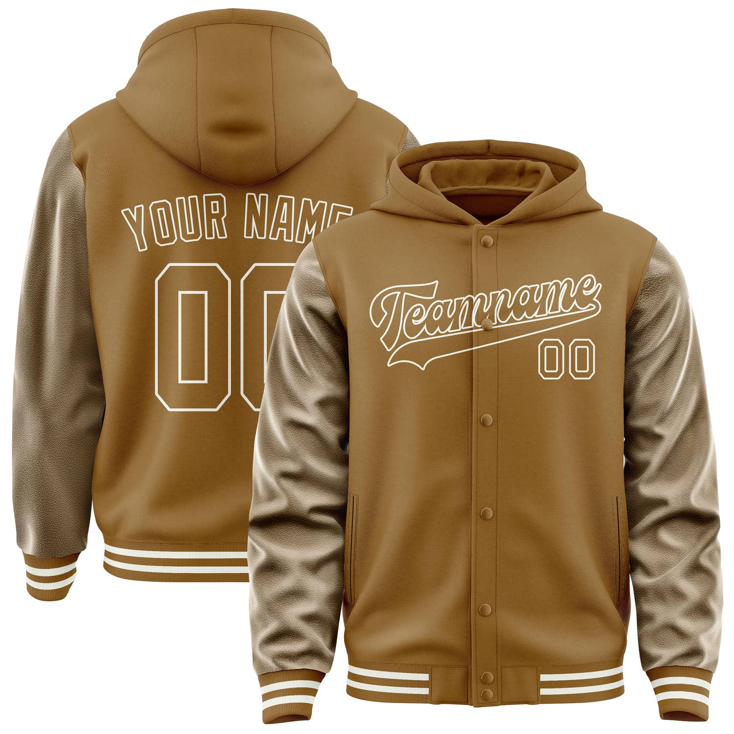 Custom Khaki Khaki Jacket