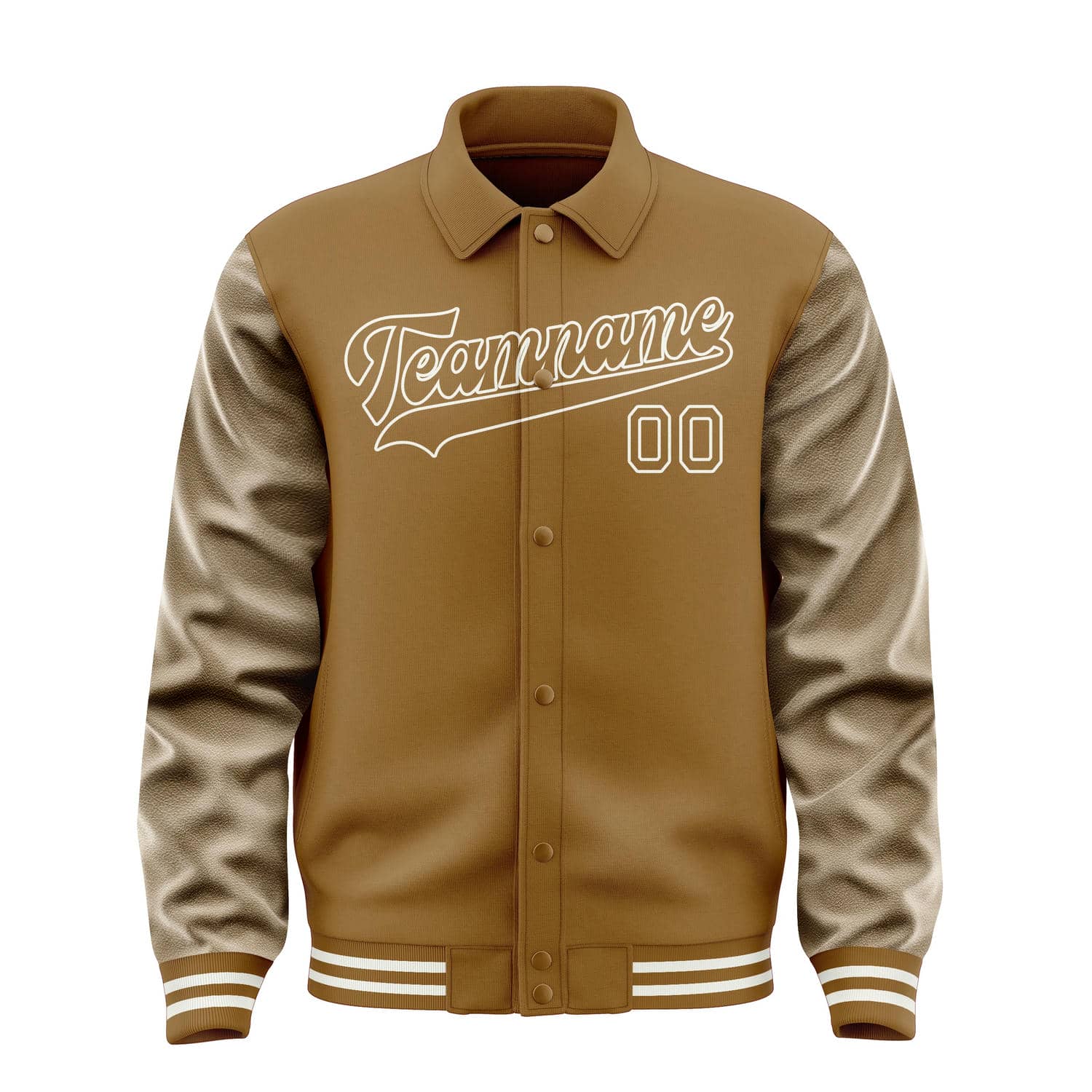 Custom Khaki Khaki Jacket