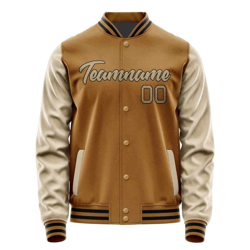 Custom Khaki Light Khaki Jacket JA2222252217B21725