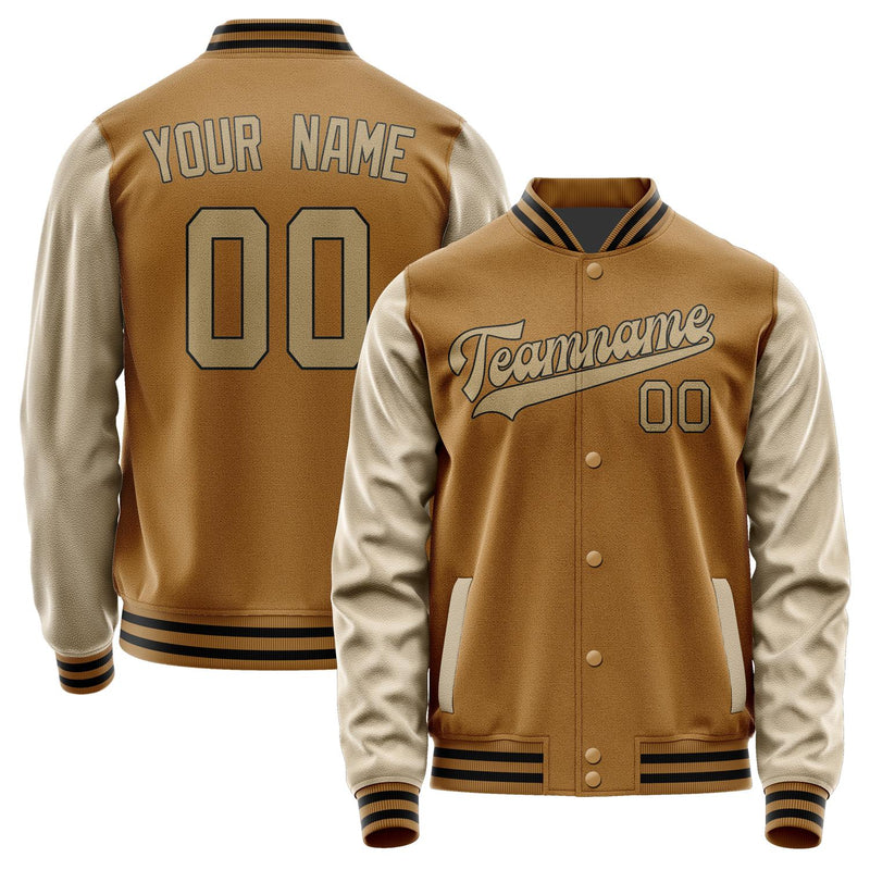 Custom Khaki Light Khaki Jacket JA2222252217B31725