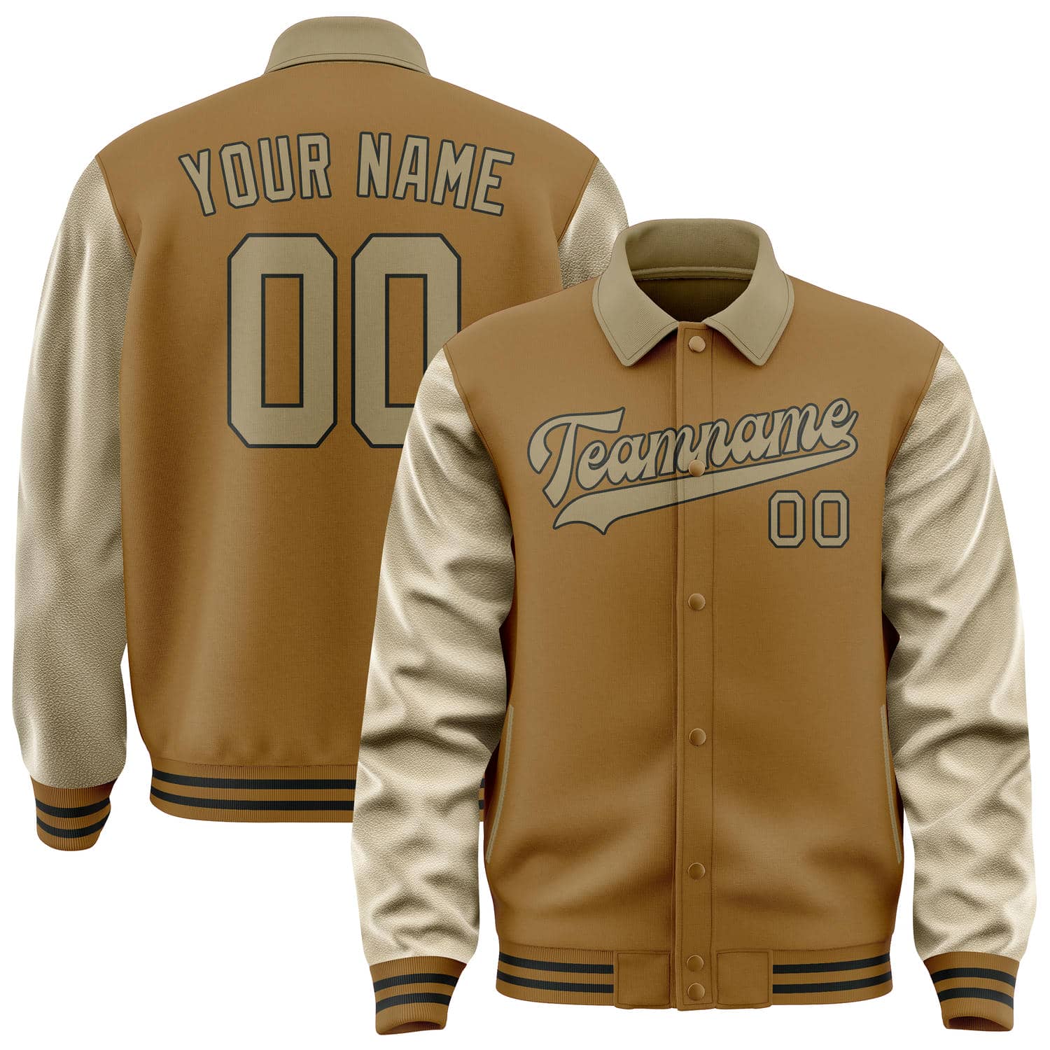 Custom Khaki Light Khaki Jacket