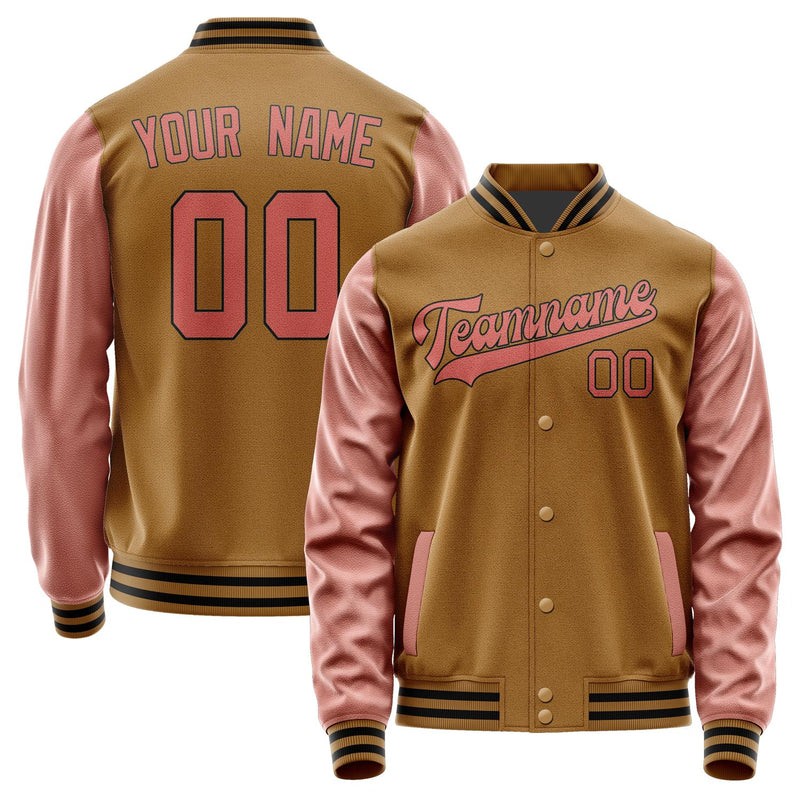 Custom Khaki Copper Rose Jacket JA2222292217B31729
