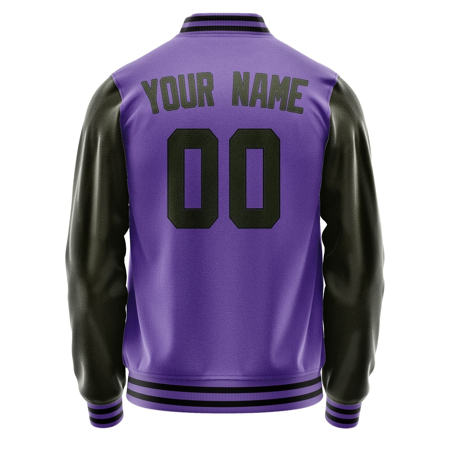 Custom Light Purple Olive Jacket JA2323022317B31702