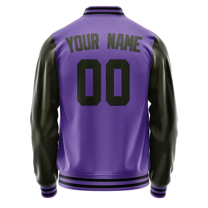 Custom Light Purple Olive Jacket JA2323022317B31702