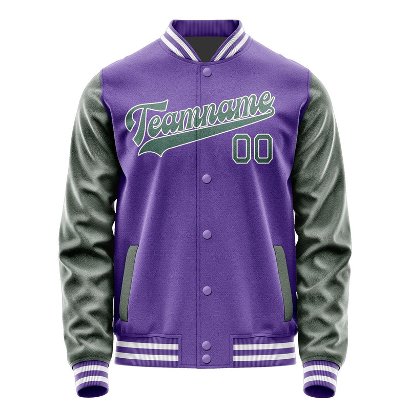Custom Light Purple Blue Green Jacket JA2323272318B31827