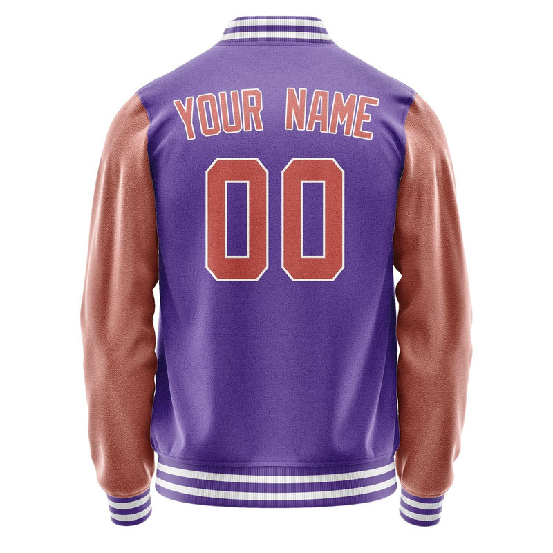 Custom Light Purple Copper Rose Jacket JA2323292318B31829