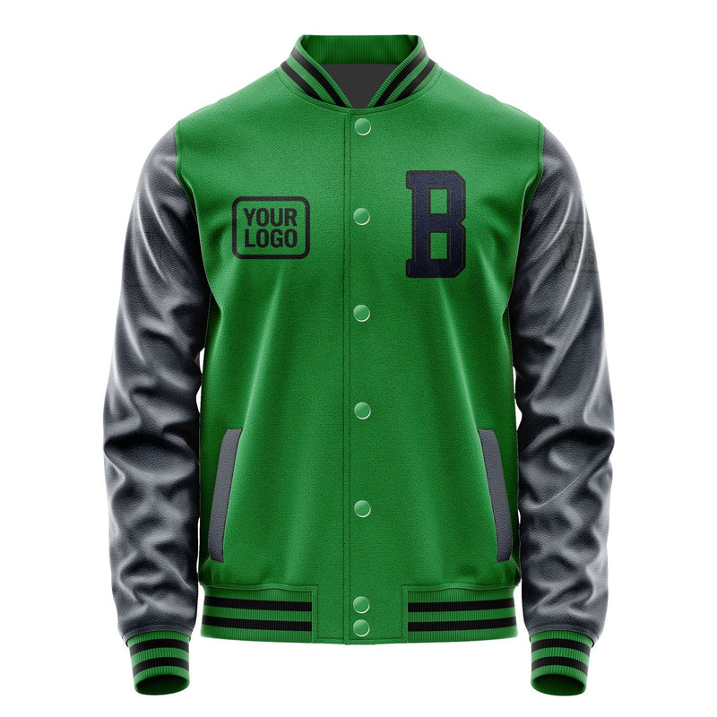 Custom Emerald Green Navy Jacket JA242411241717111117