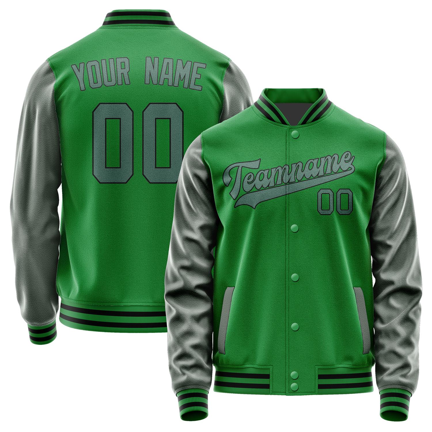 Custom Emerald Green Blue Green Jacket JA2424272417B31727