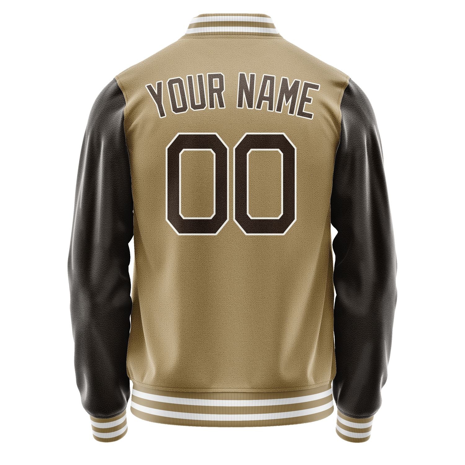 Custom Light Khaki Brown Jacket JA2525012518B21801