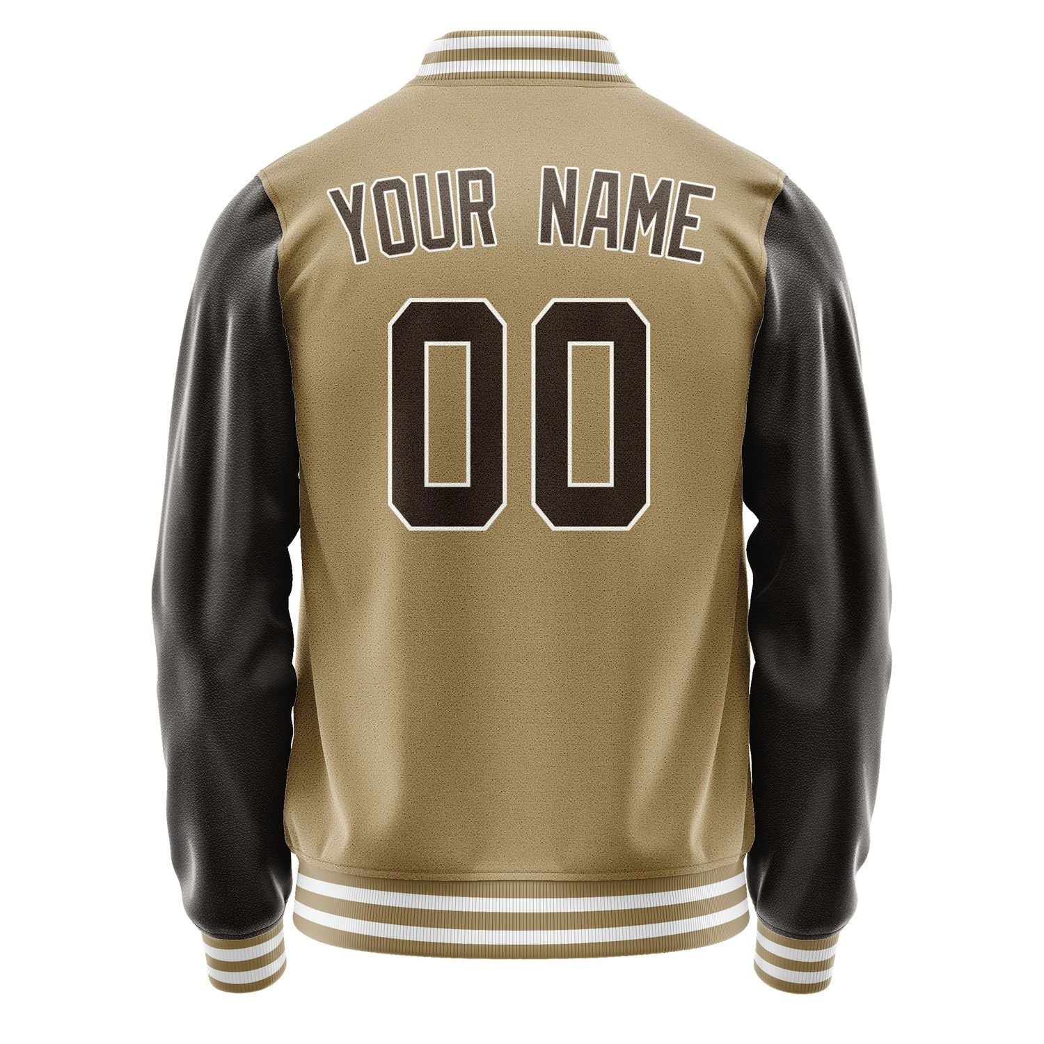 Custom Light Khaki Brown Jacket JA2525012518B31801