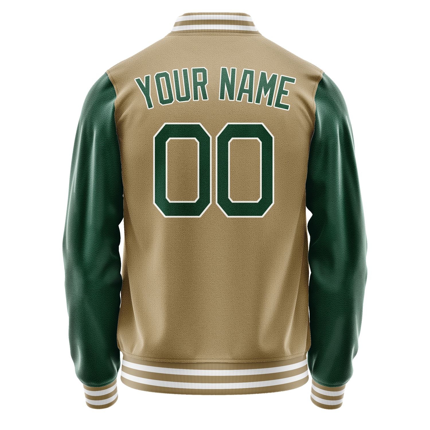 Custom Light Khaki Green Jacket JA2525052518B21805