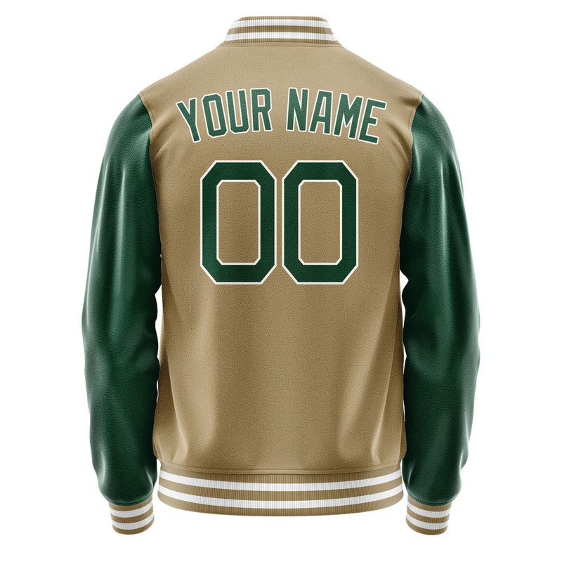 Custom Light Khaki Green Jacket JA2525052518B21805