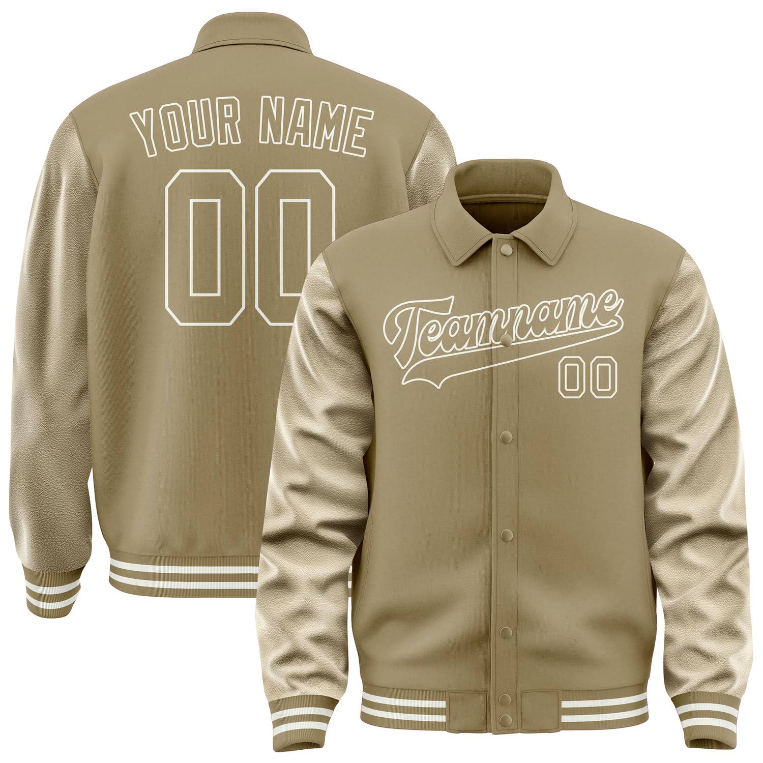 Custom Light Khaki Light Khaki Jacket