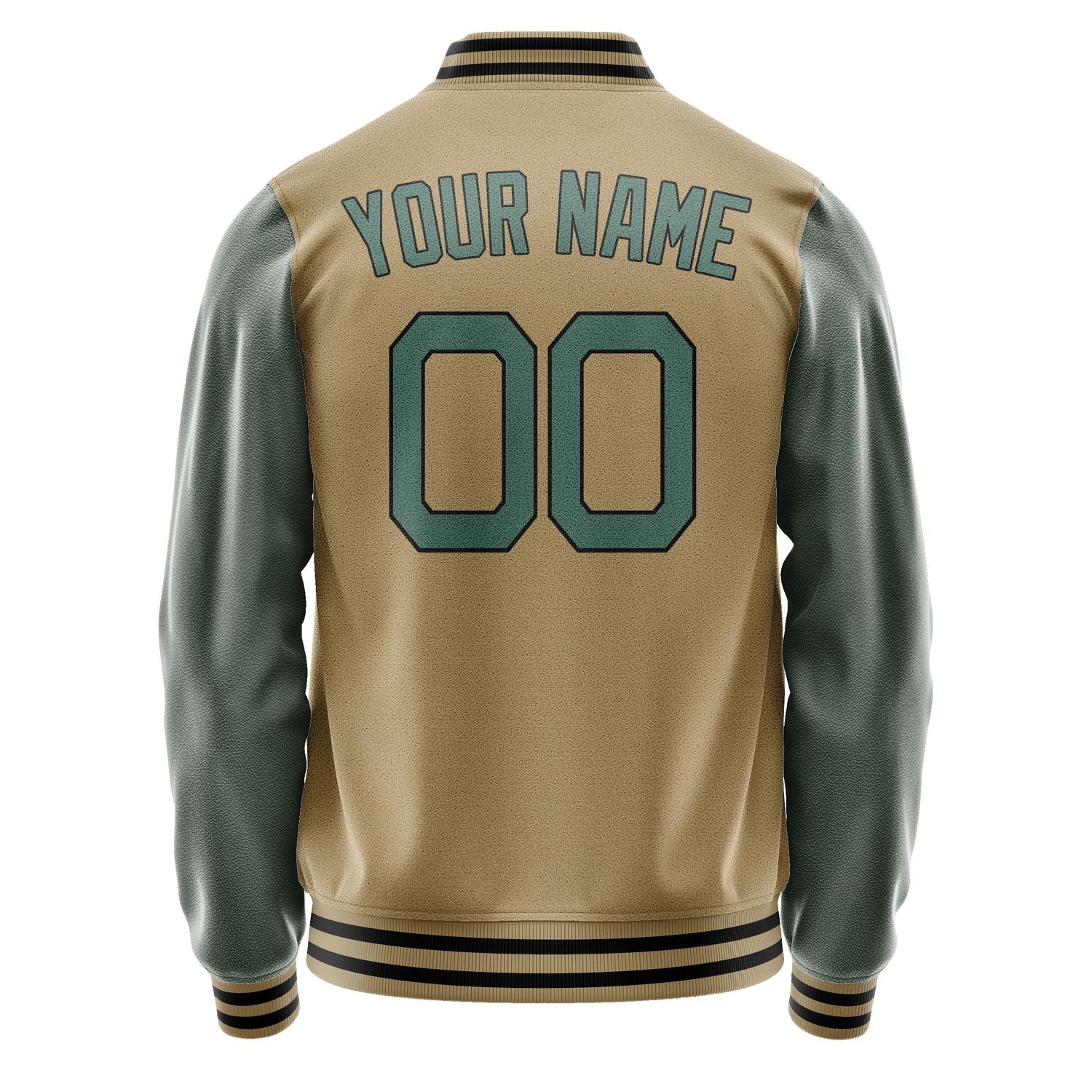 Custom Light Khaki Light Yellow Jacket JA2525262518B21826