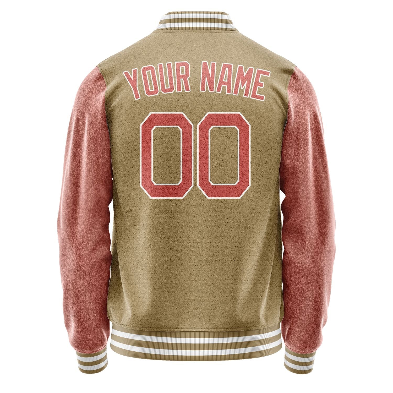 Custom Light Khaki Copper Rose Jacket JA2525292517B21729
