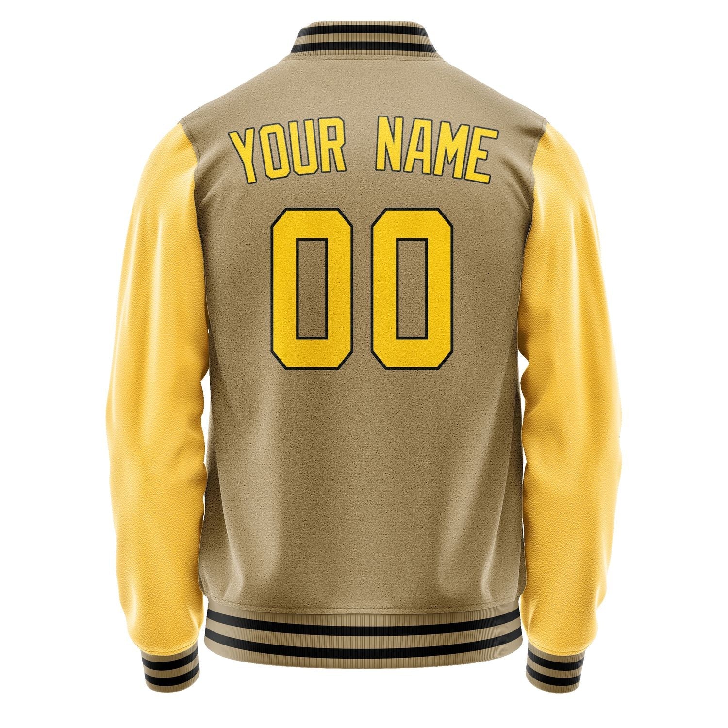 Custom Light Khaki Gold Jacket JA2525302517B31730