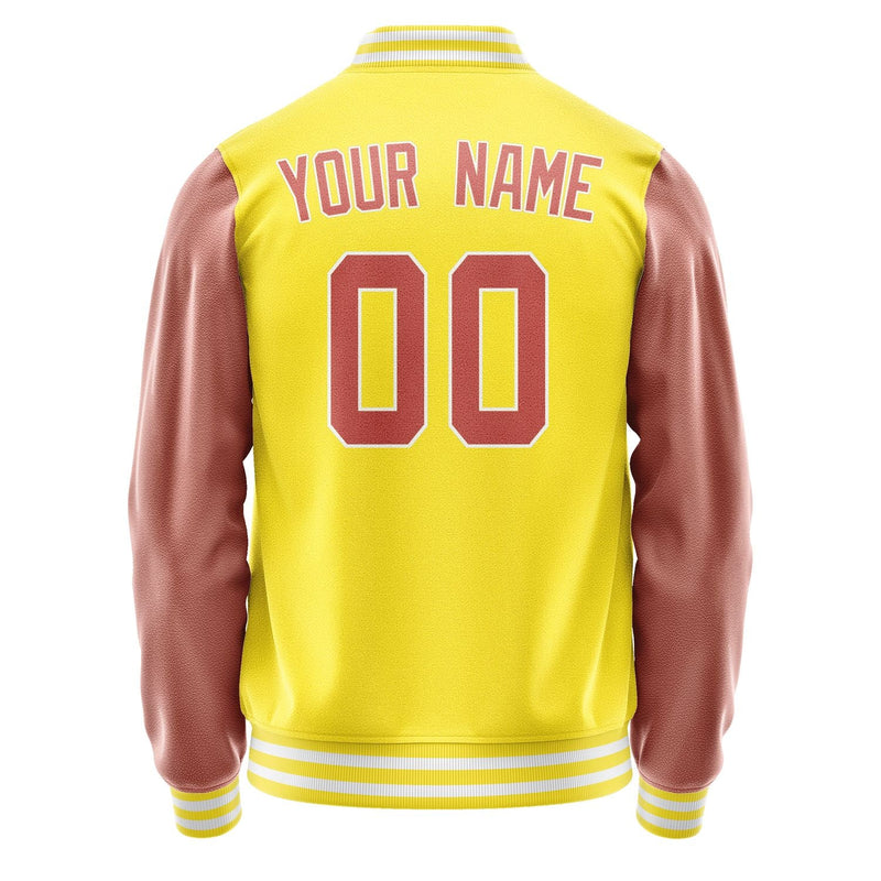 Custom Light Yellow Copper Rose Jacket JA2626292618B31829