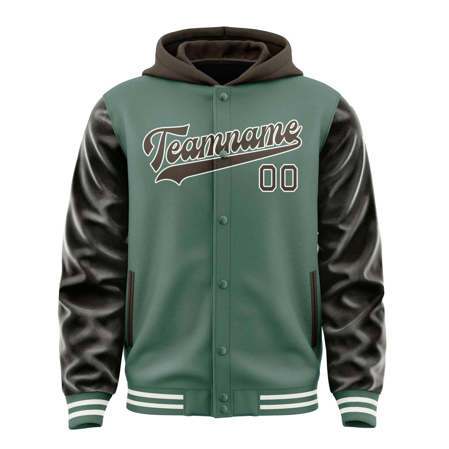 Custom Blue Green Brown Jacket