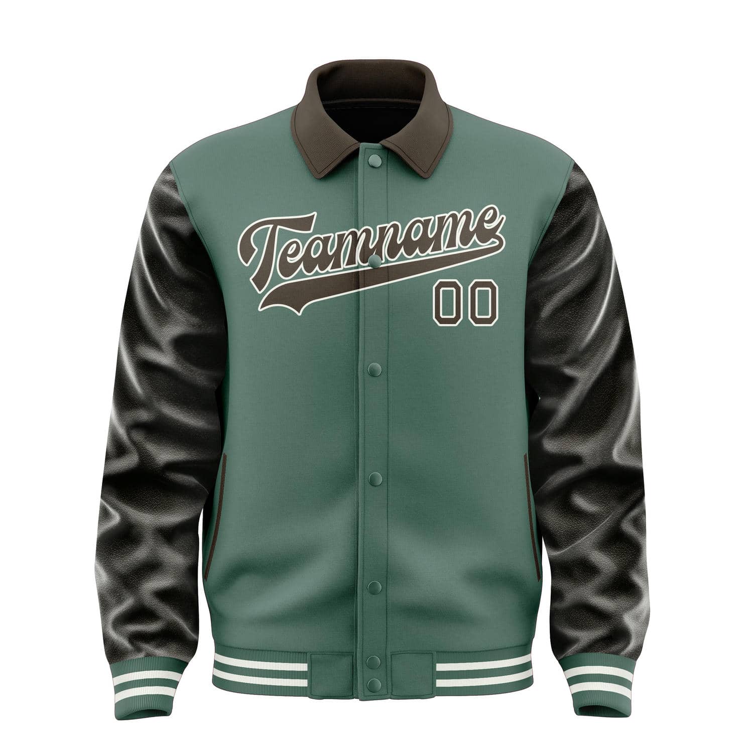 Custom Blue Green Brown Jacket