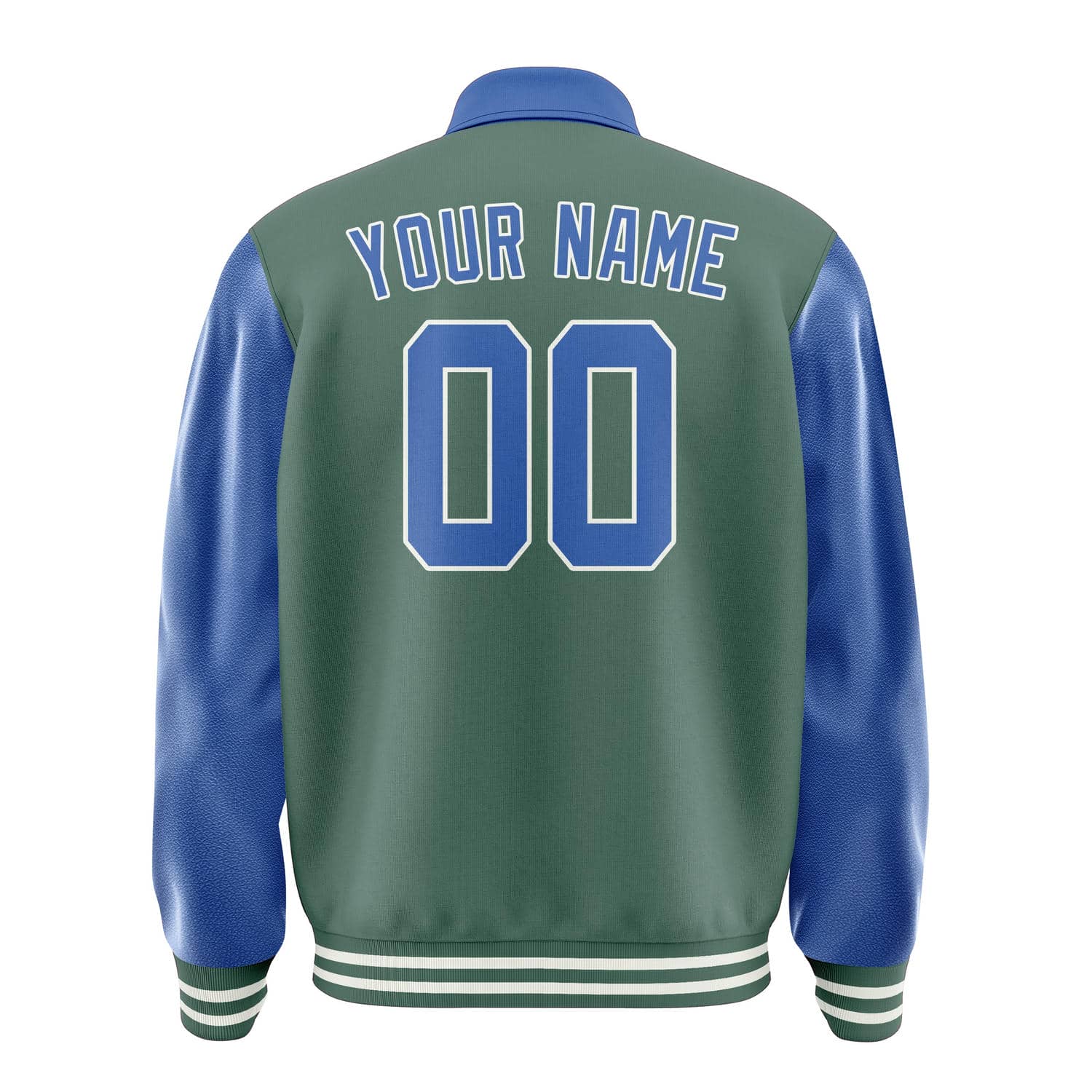 Custom Blue Green Sky Blue Jacket