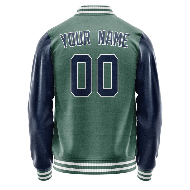 Custom Blue Green Blue Jacket JA2727102718B31810