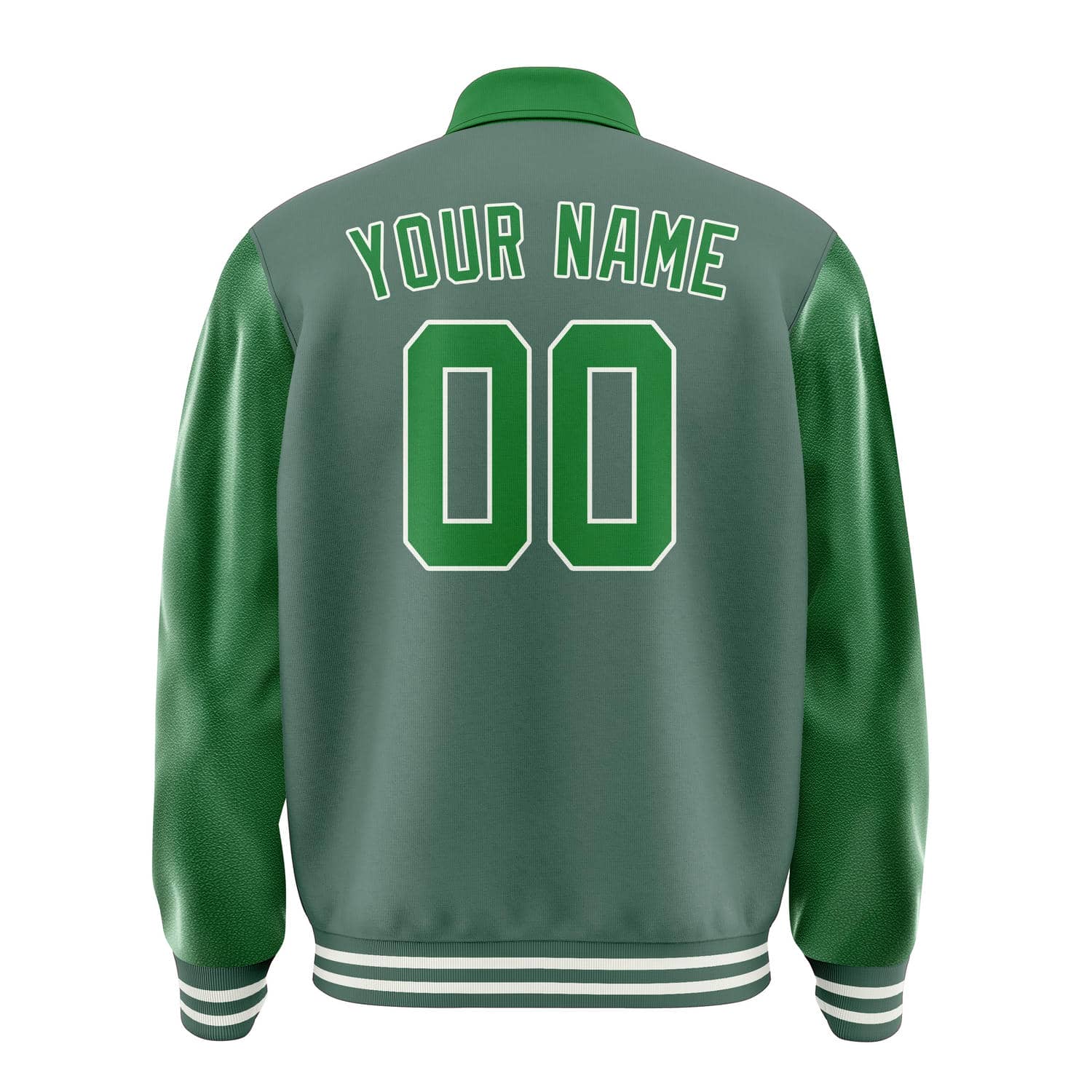 Custom Blue Green Emerald Green Jacket