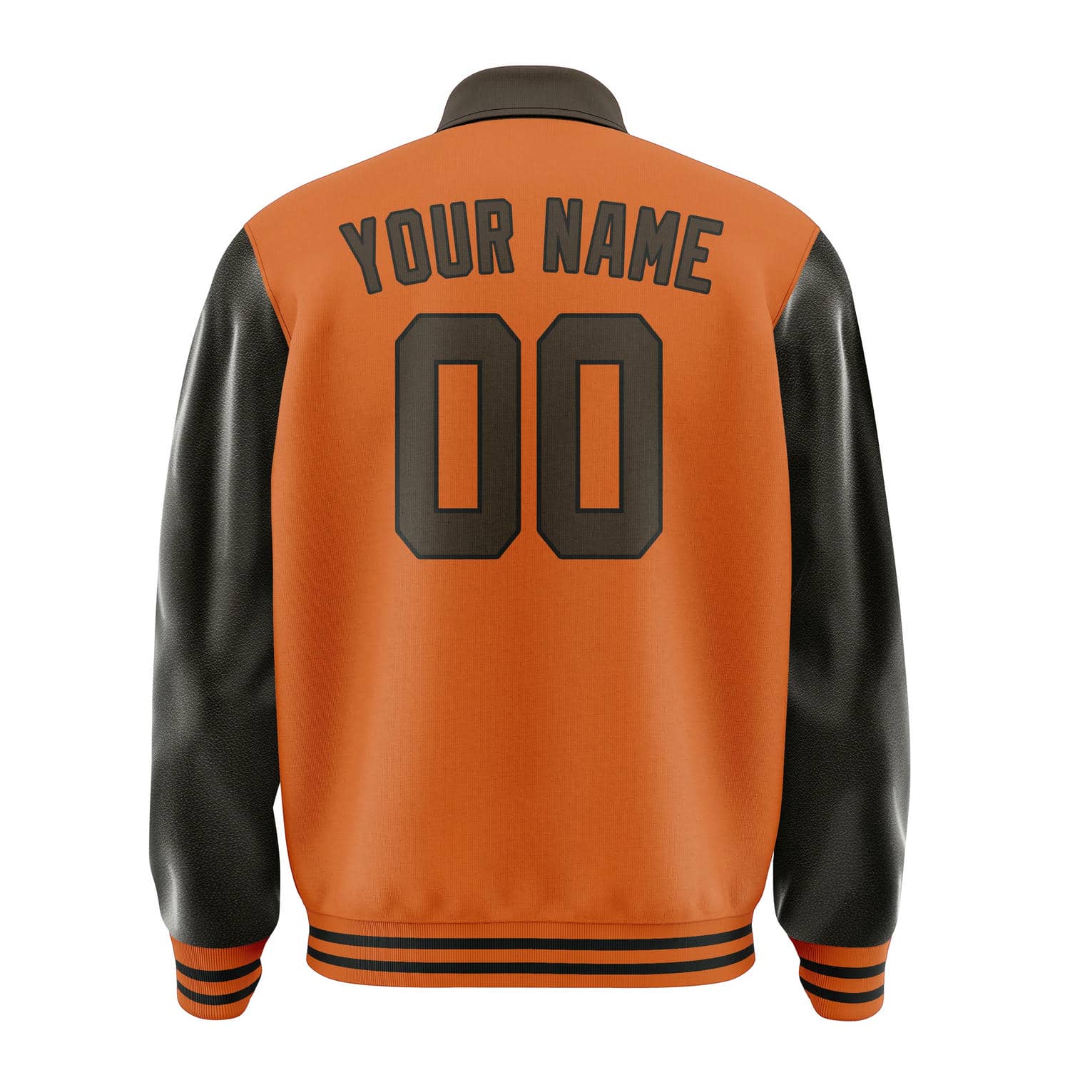 Custom Orange Brown Jacket