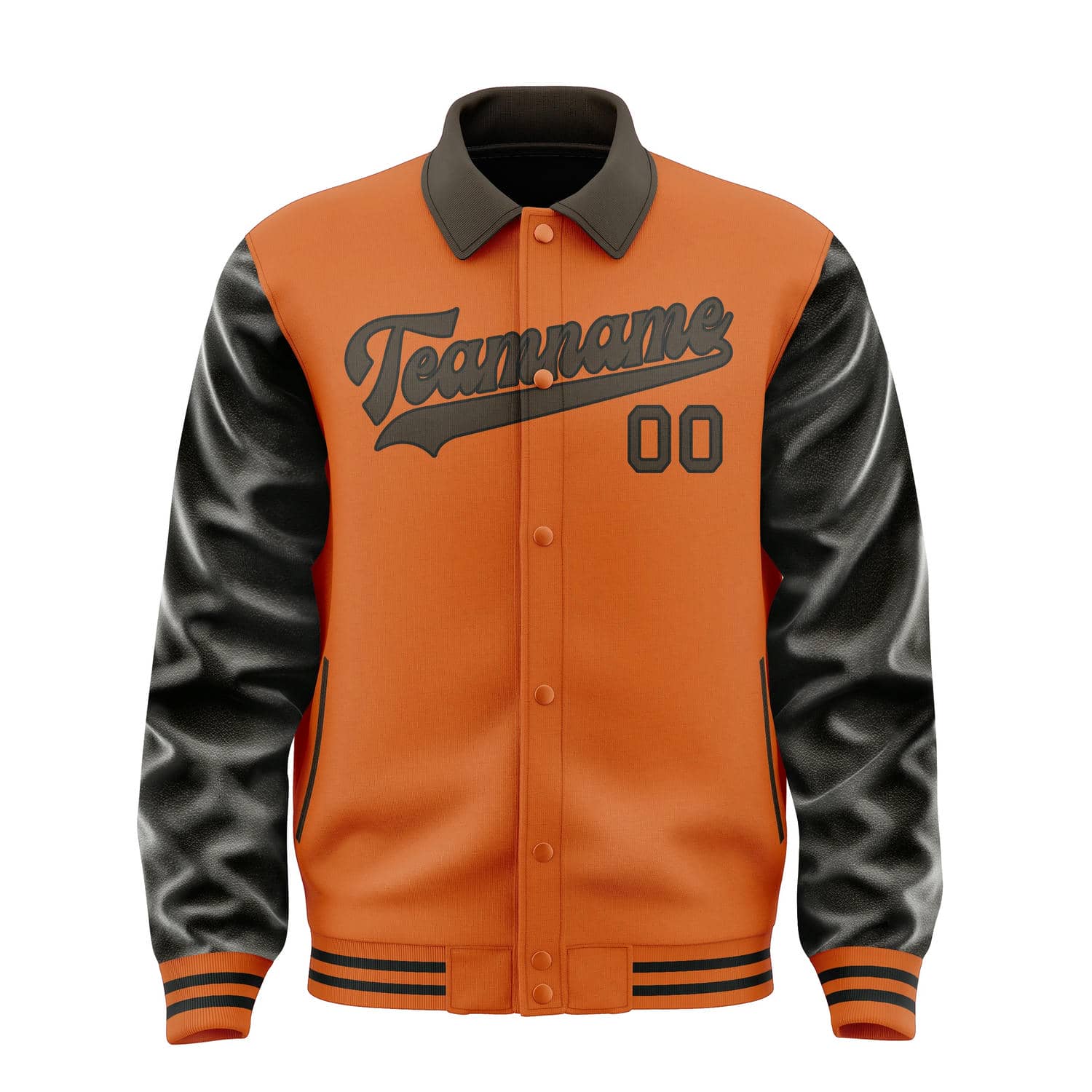 Custom Orange Brown Jacket