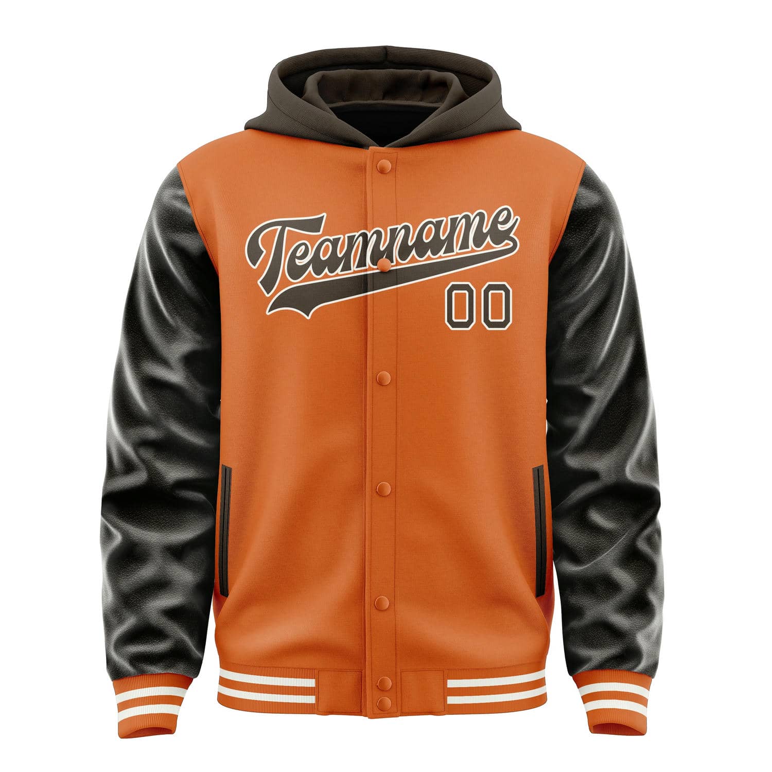 Custom Orange Brown Jacket