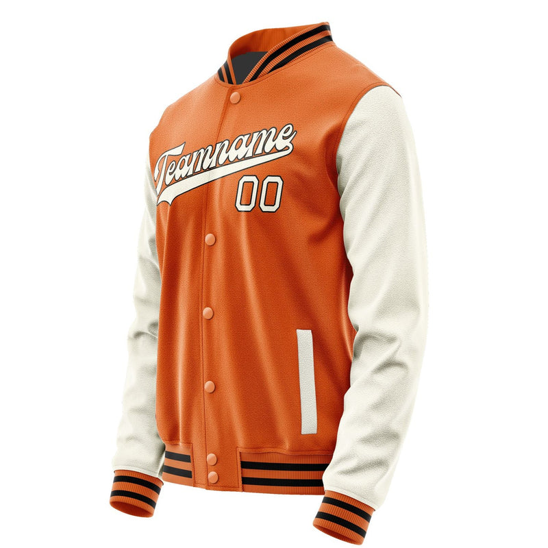 Custom Orange Cream Jacket JA2828032817B31703