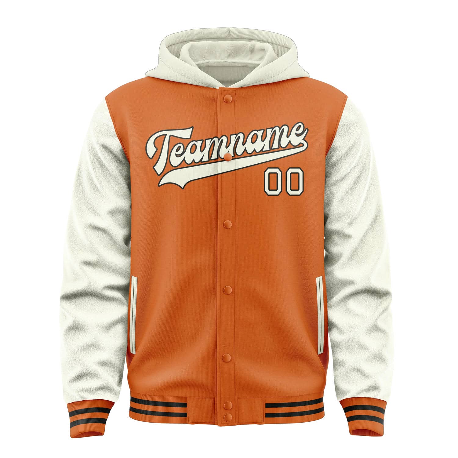 Custom Orange Cream Jacket