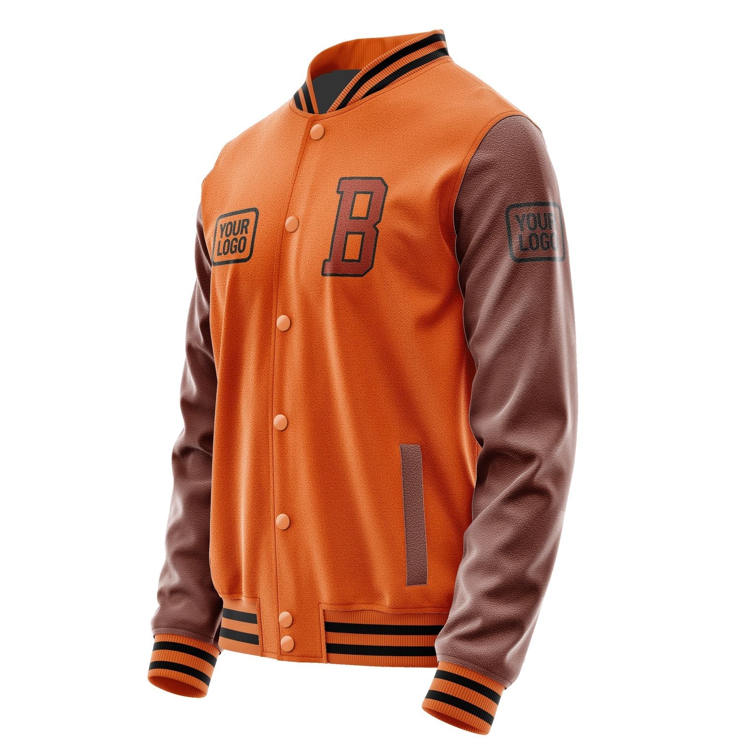 Custom Orange Coral Red Jacket JA282816281717161617
