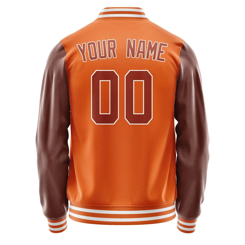 Custom Orange Coral Red Jacket JA2828162818B31816