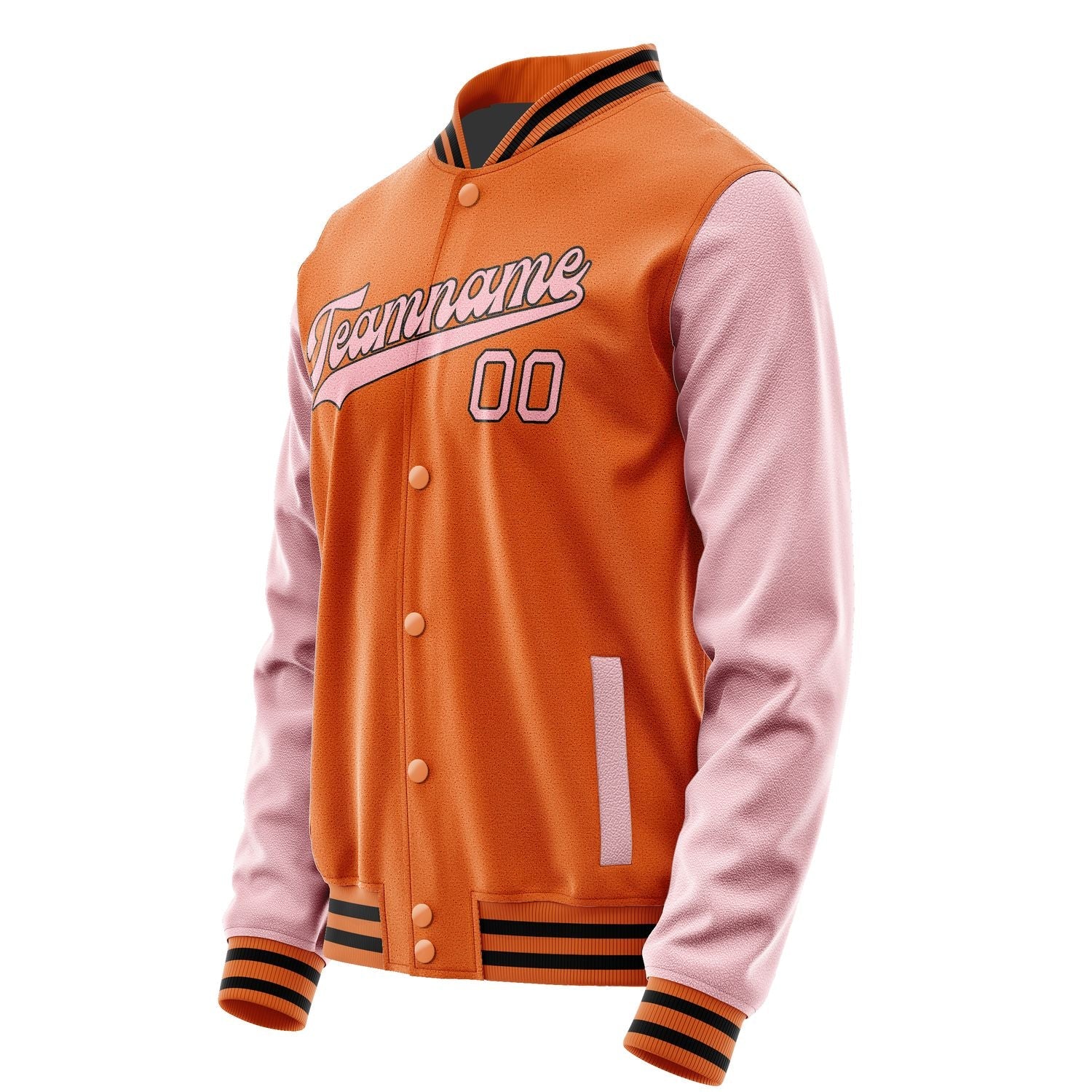 Custom Orange Light Pink Jacket JA2828212817B31721