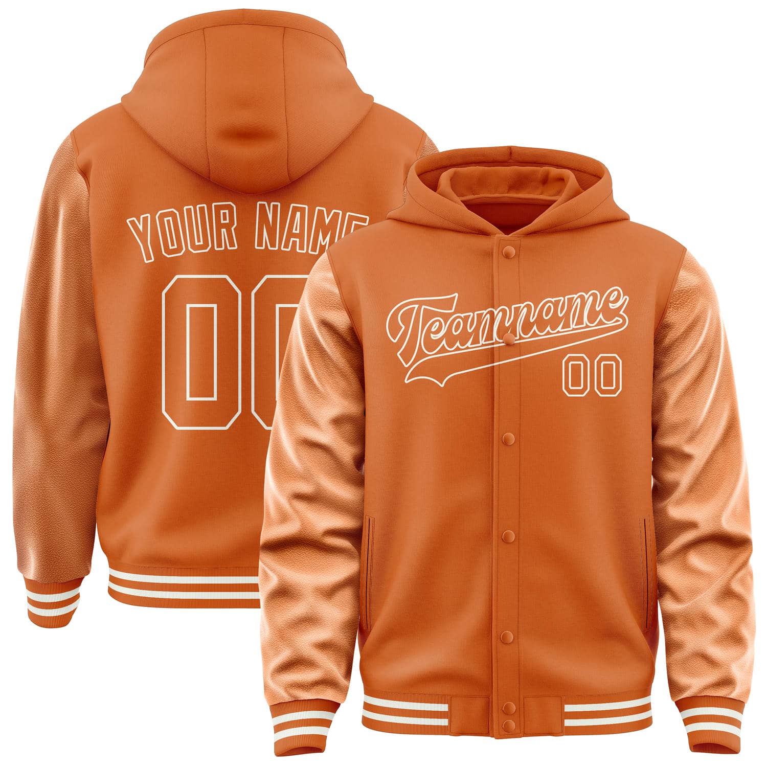 Custom Orange Orange Jacket