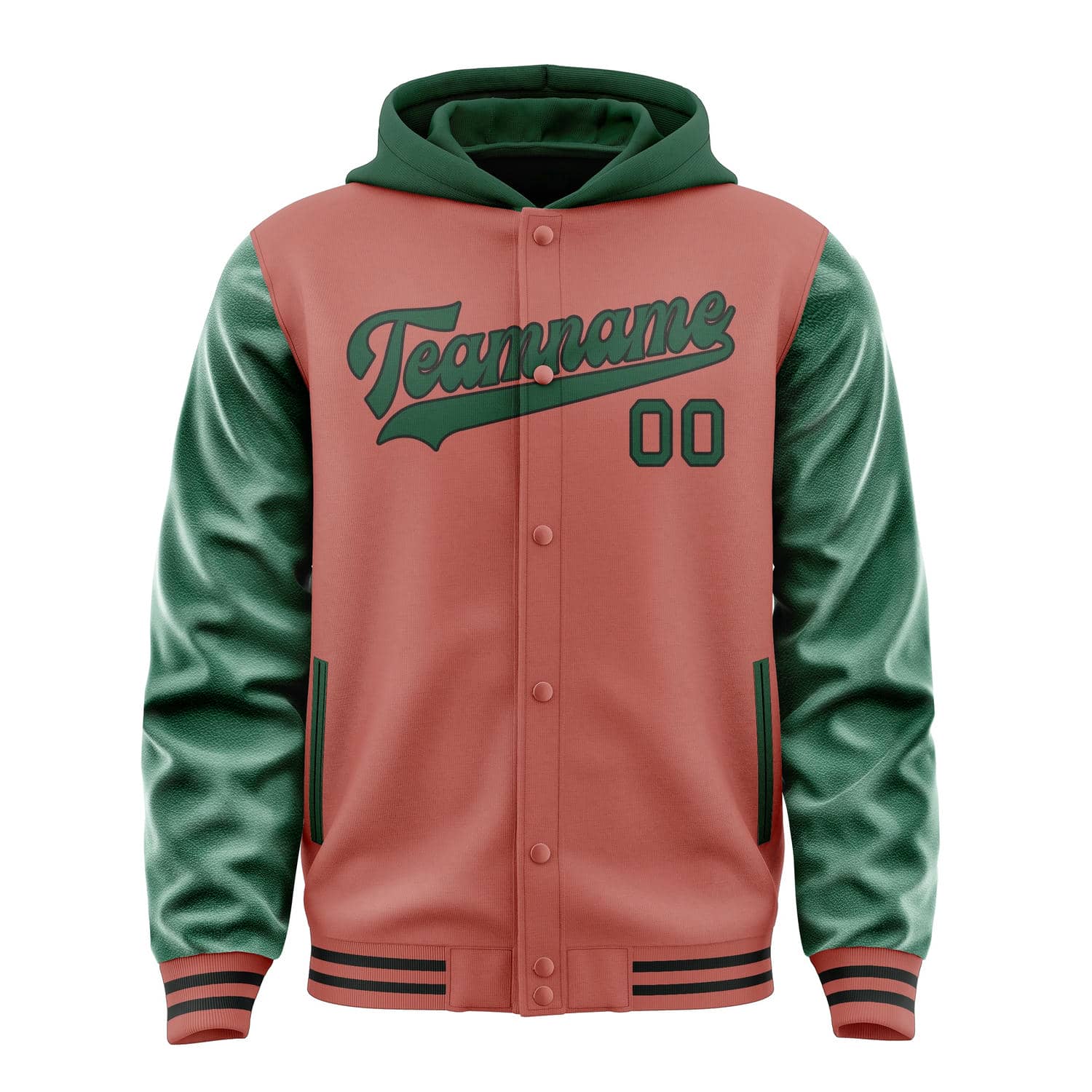 Custom Copper Rose Green Jacket