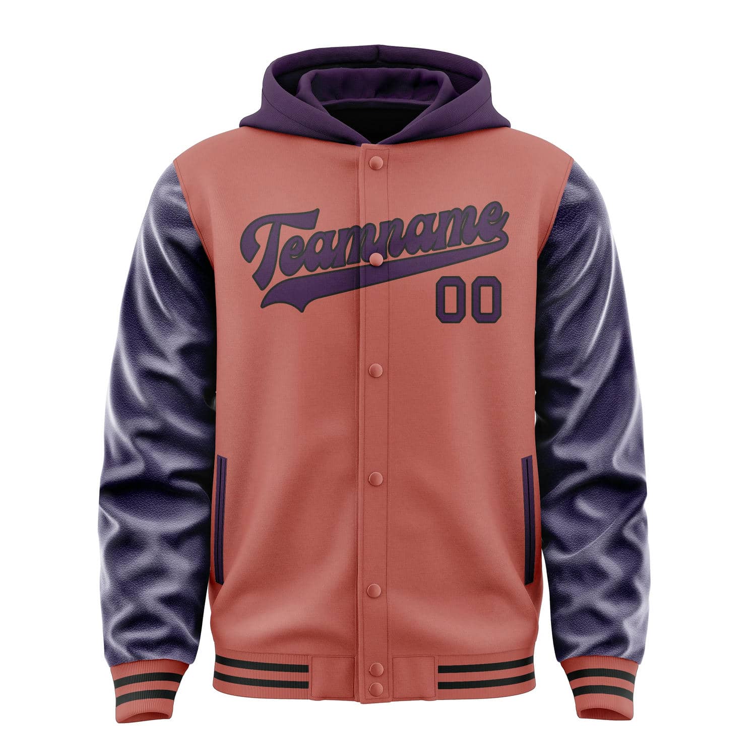 Custom Copper Rose Purple Jacket