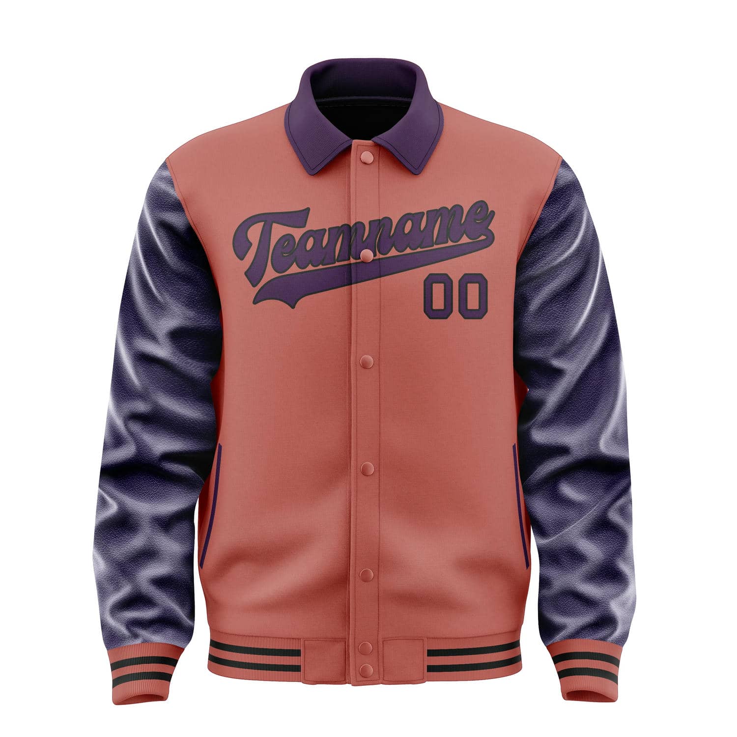 Custom Copper Rose Purple Jacket