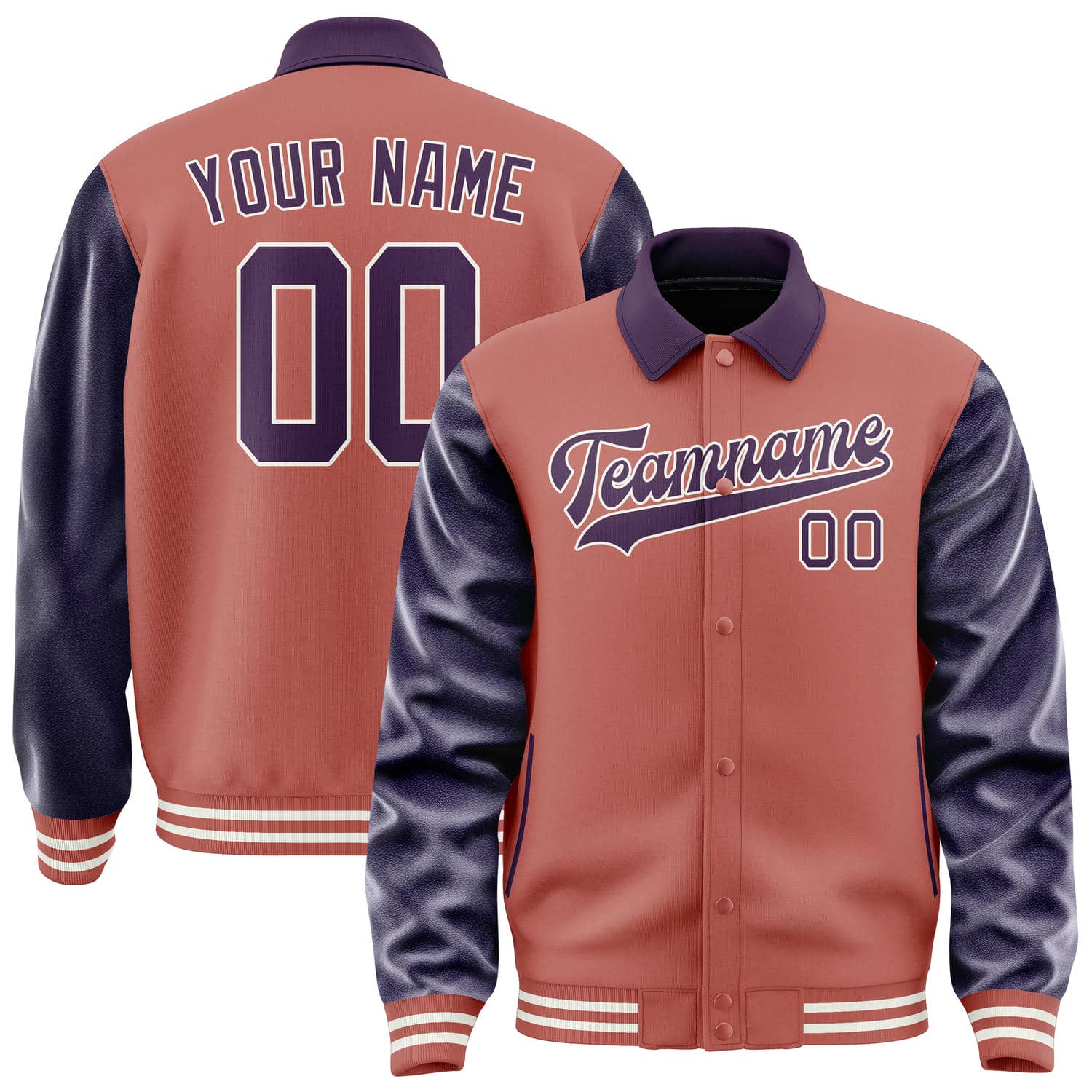 Custom Copper Rose Purple Jacket