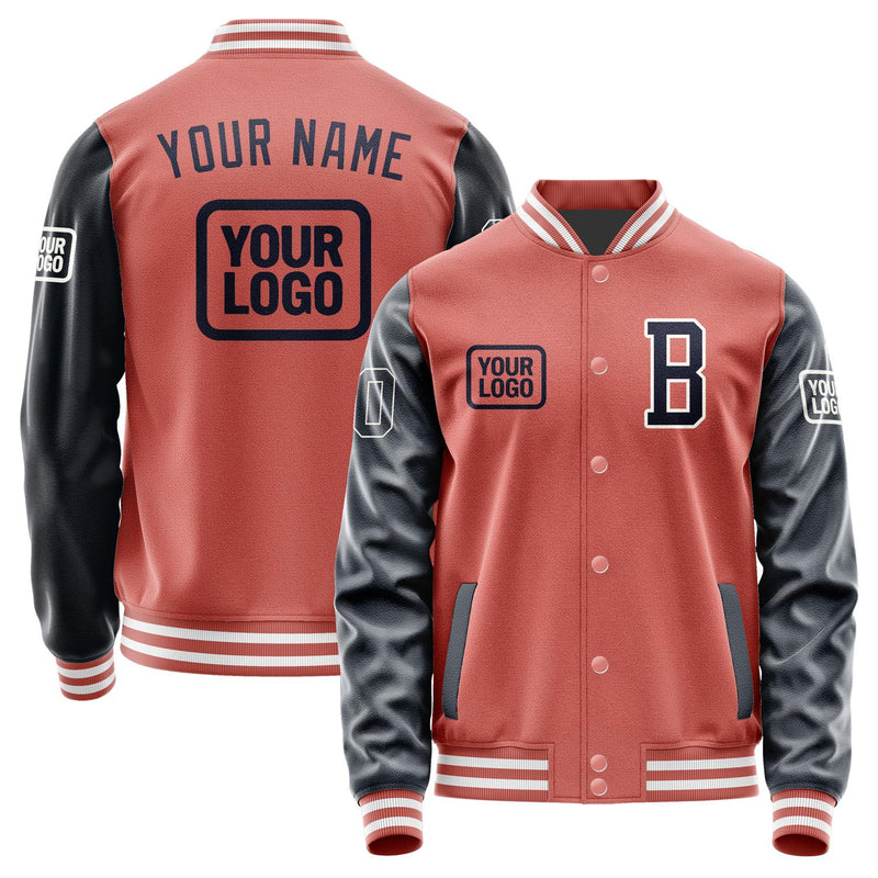 Custom Copper Rose Navy Jacket JA292911291818111118