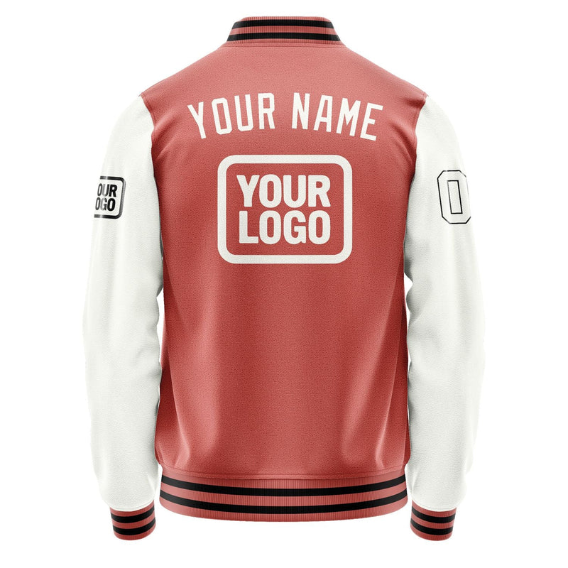 Custom Copper Rose White Jacket JA292918291717181817
