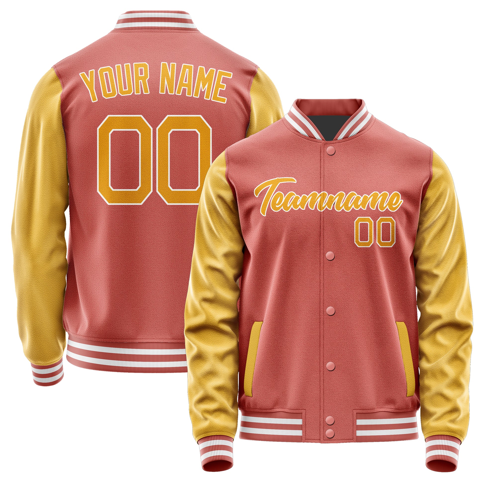 Custom Copper Rose Yellow Jacket JA2929192918B21819