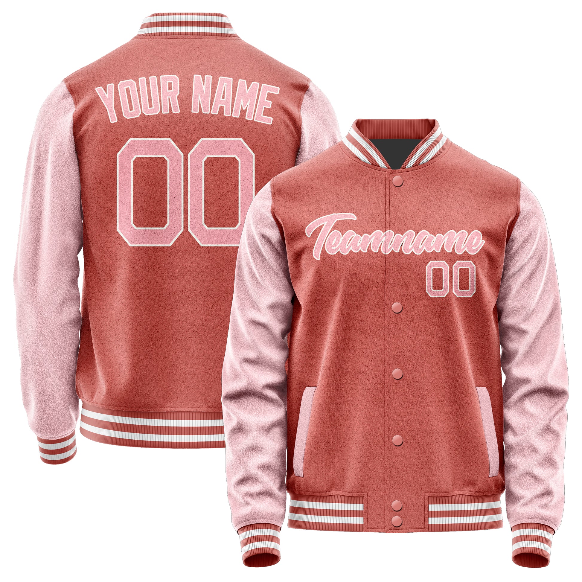 Custom Copper Rose Light Pink Jacket JA2929212918B21821