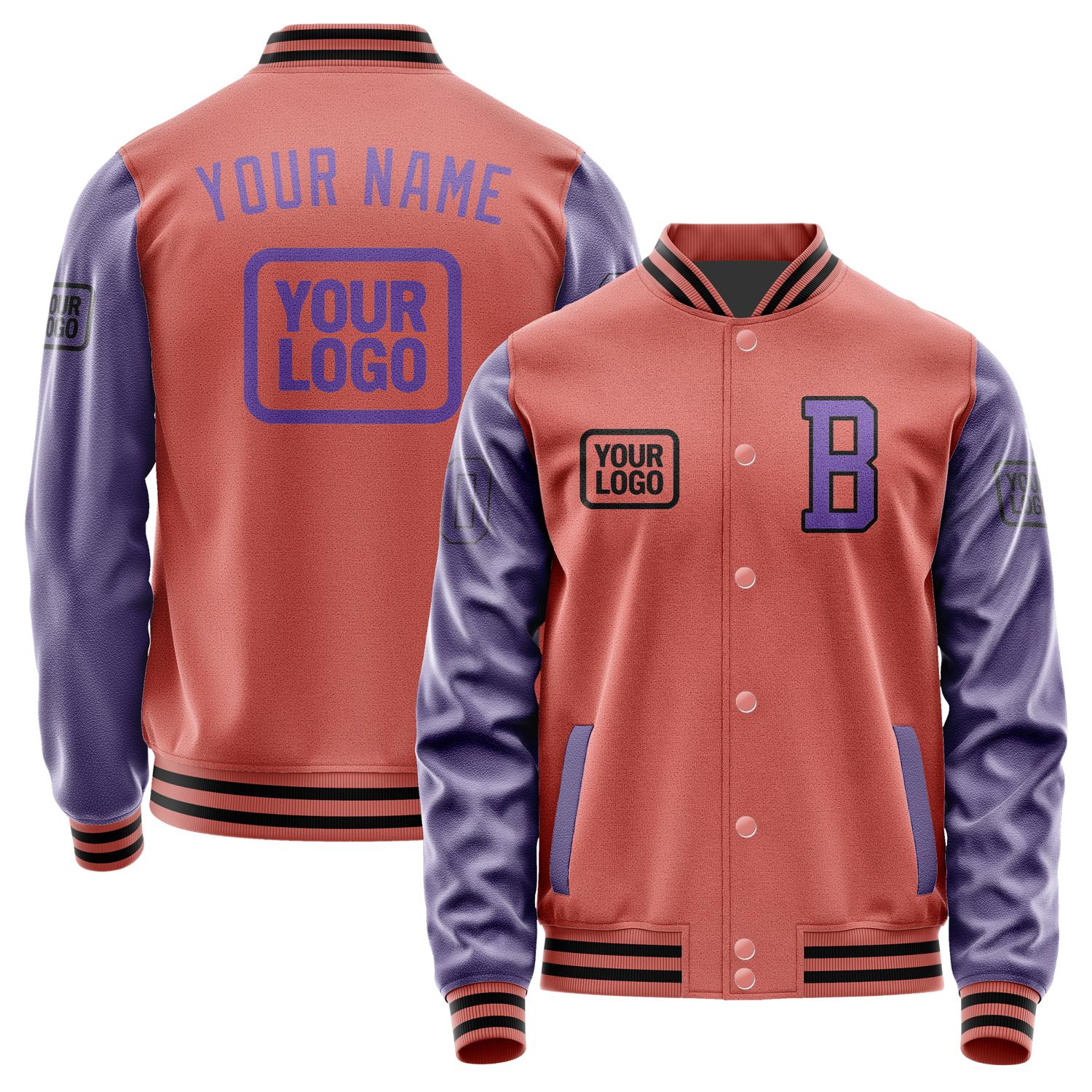 Custom Copper Rose Light Purple Jacket JA292923291717232317
