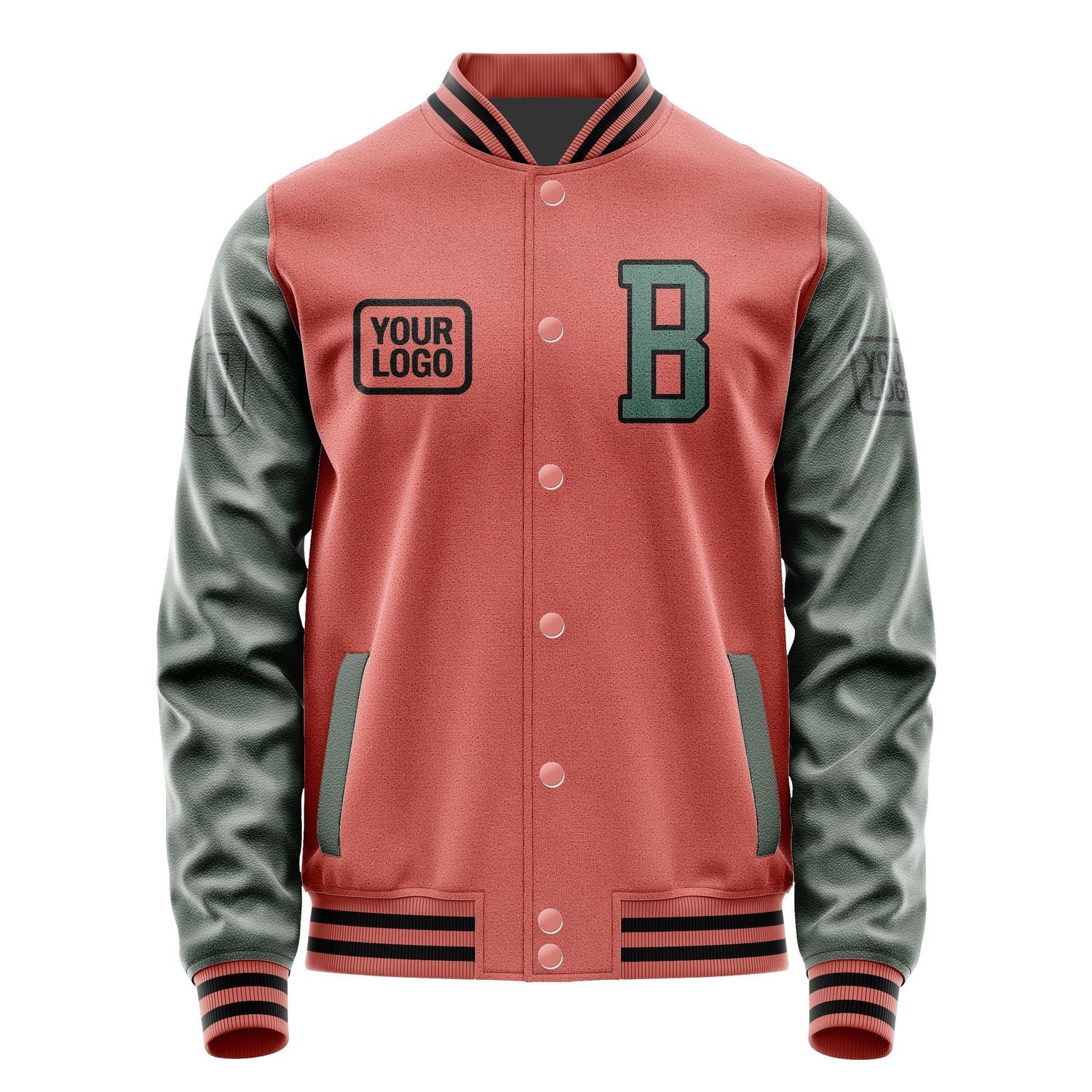 Custom Copper Rose Blue Green Jacket JA292927291717272717