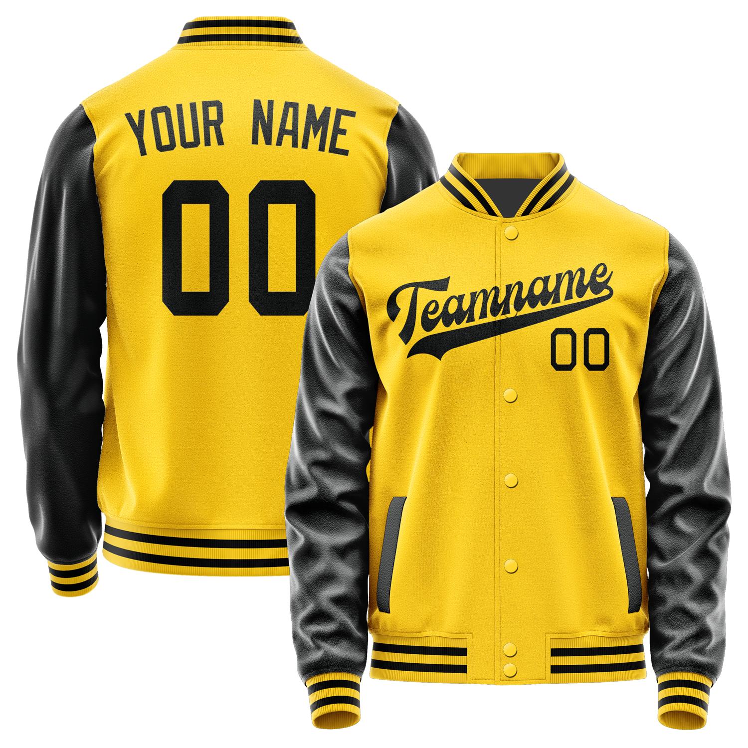 Custom Gold Black Jacket JA3030173017B31717