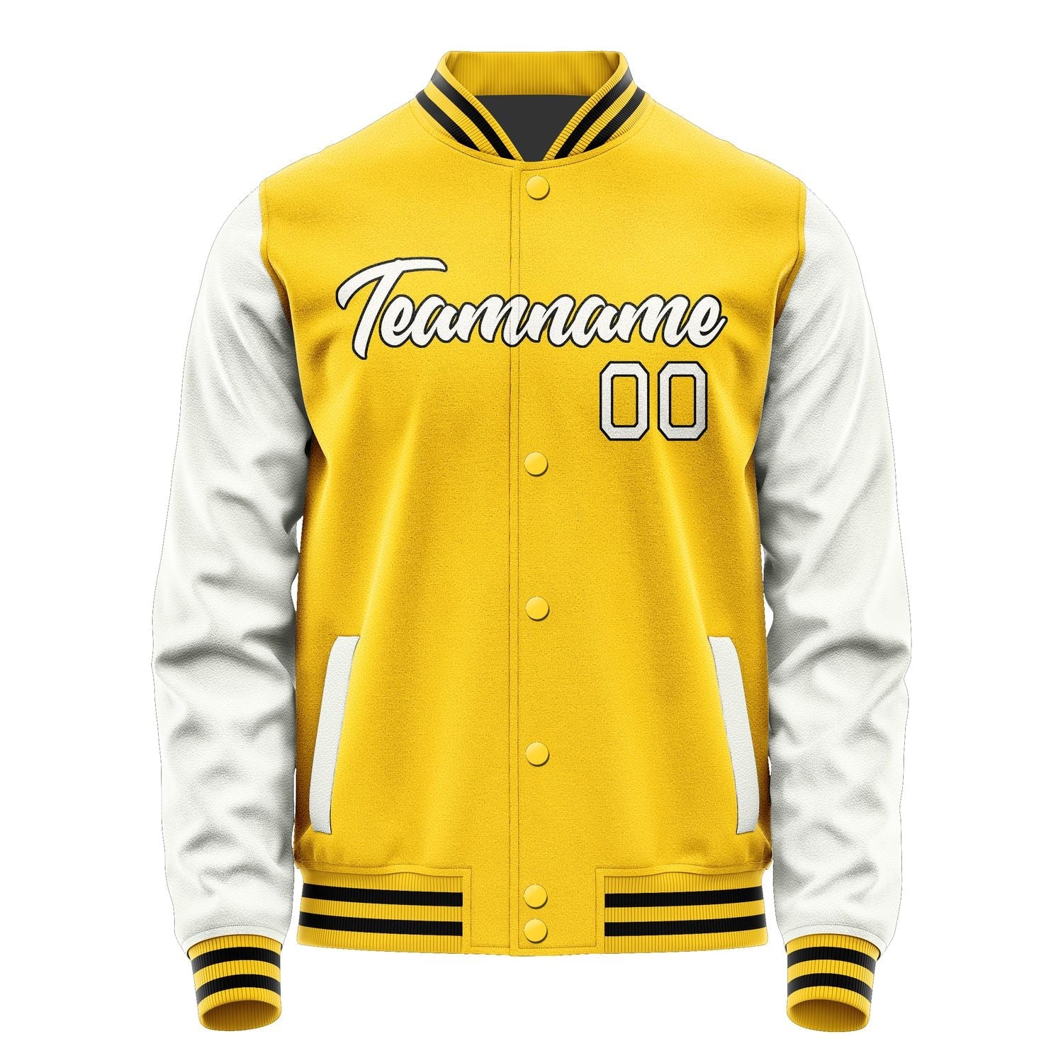 Custom Gold Black Jacket JA3030173018B21817