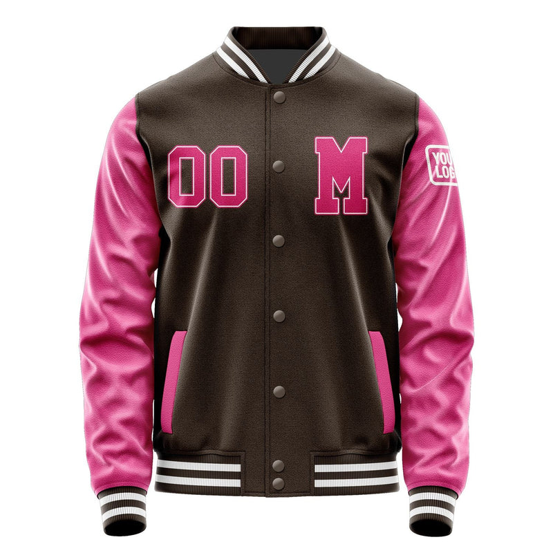 Custom Brown Pink Jacket Jb0101130118131818