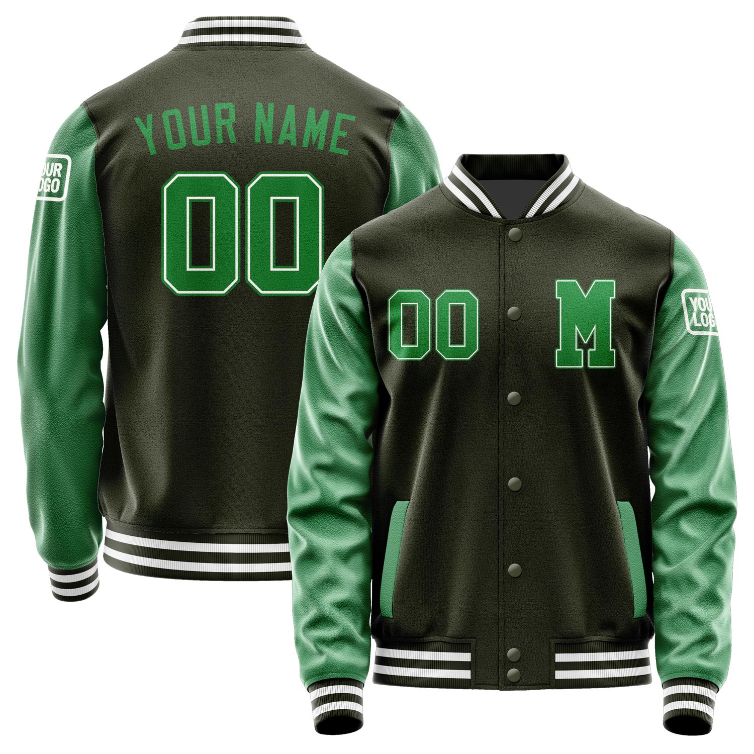 Custom Olive Emerald Green Jacket Jb0202240218241818