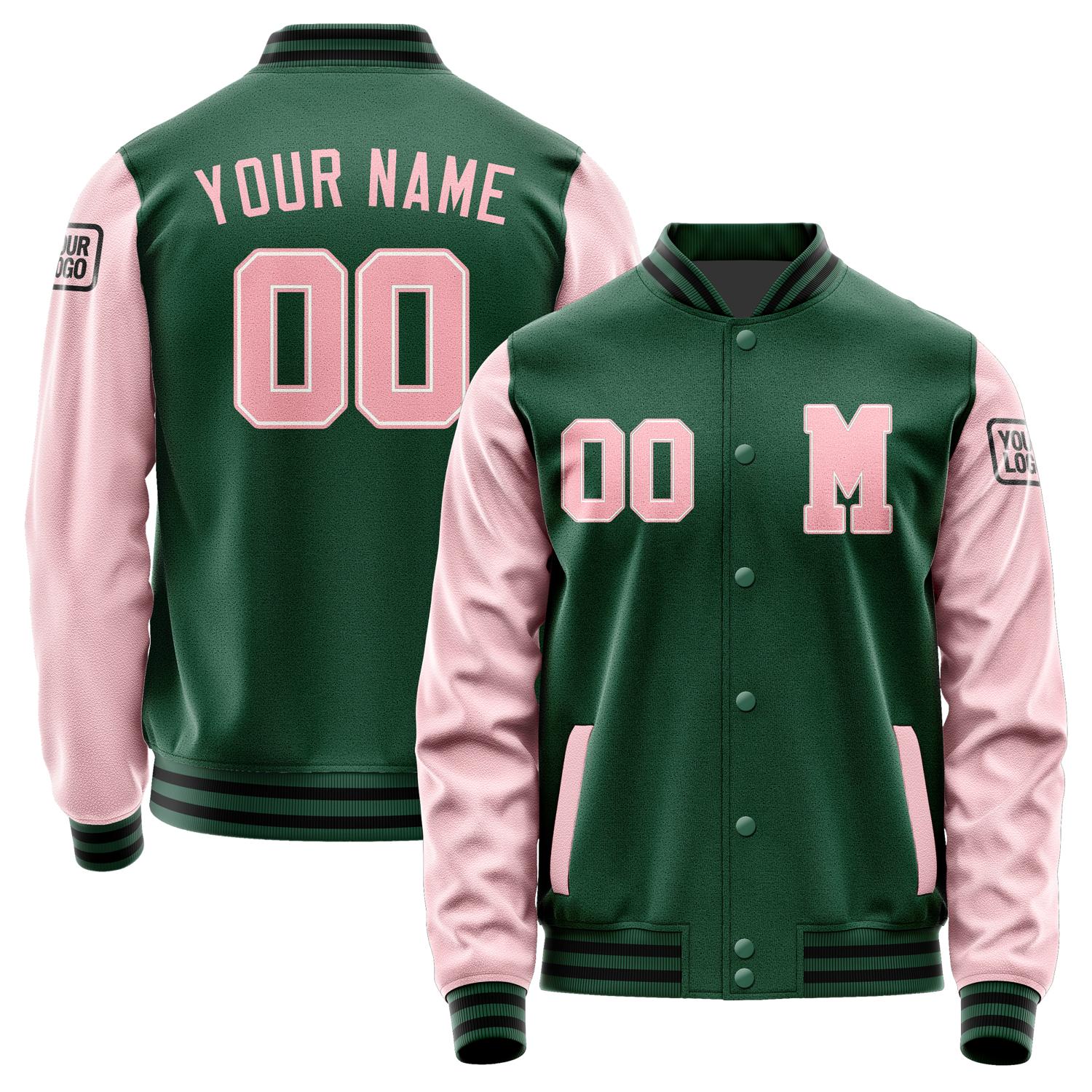 Custom Green Light Pink Jacket Jb0505210517211817
